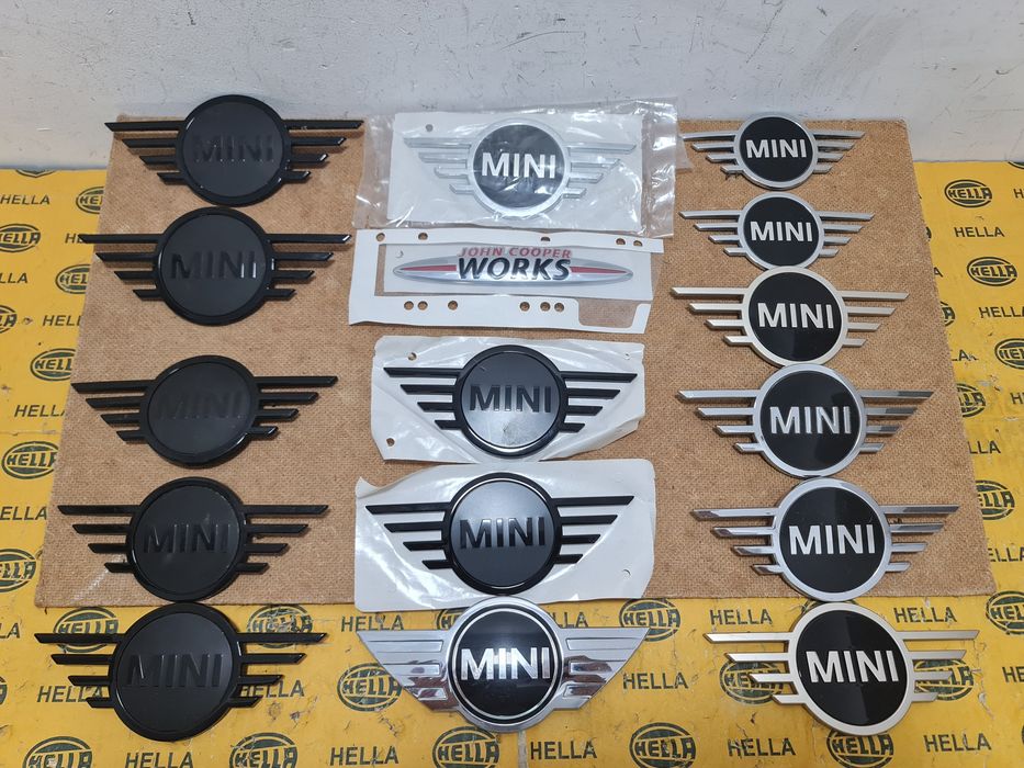Sigla emblema capota Mini Cooper S One Country f55 f56 f57 f60 r60 r55 r56 JCW
