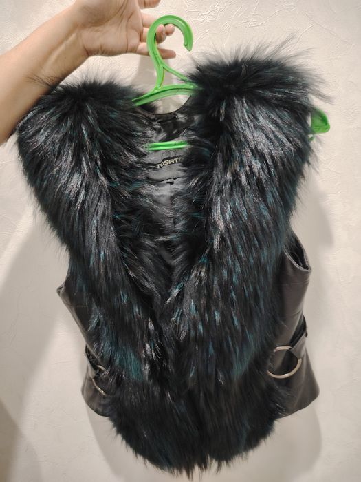 Жакет женский кожанный