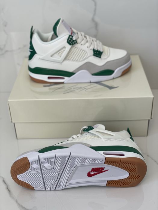 Air Jordan 4 Retro SB Pinne Green Full Box Verificare Colet Size 36-45