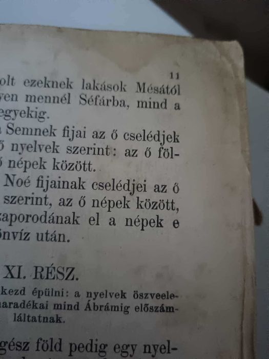 Biblie veche 1871in limba  maghiara