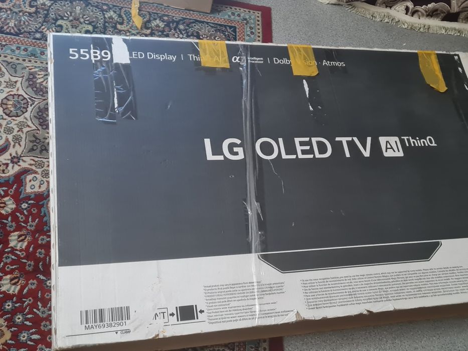 HD OLED-телевизор LG серии B9 (модель OLED55B9)
