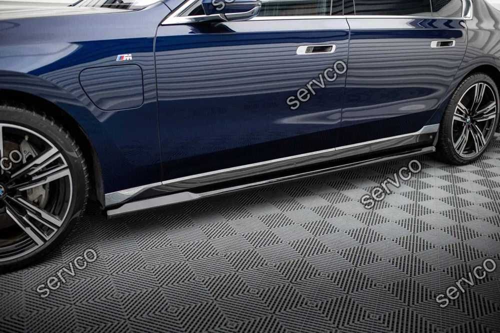 Body kit tuning Bmw Seria 7 G70 M-Pack 2022 ( Prelungire bara spate + Praguri )