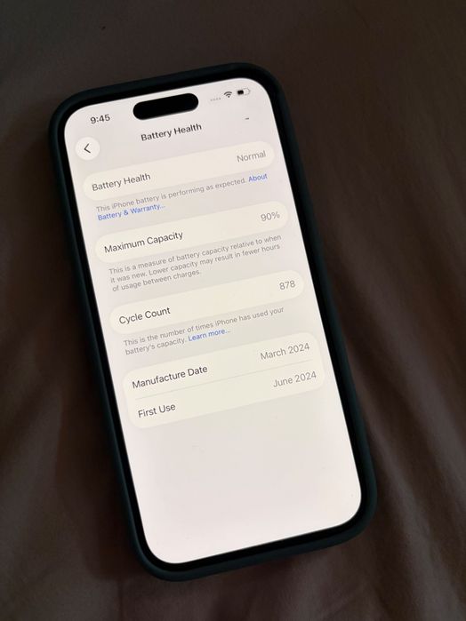 Iphone 15, 128GB, Черен