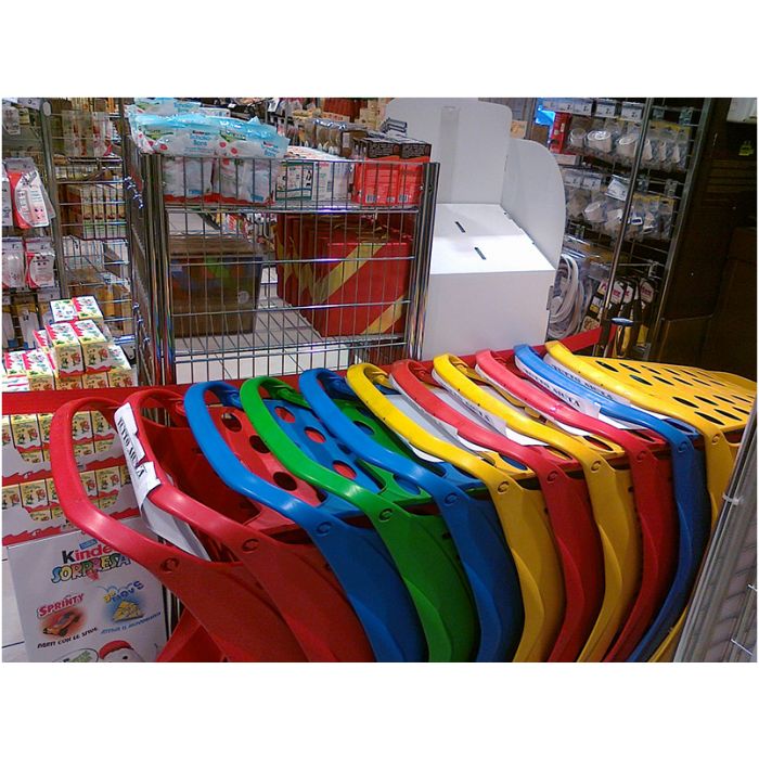 Покупательская тележка пластиковая Rabtrolley 80L