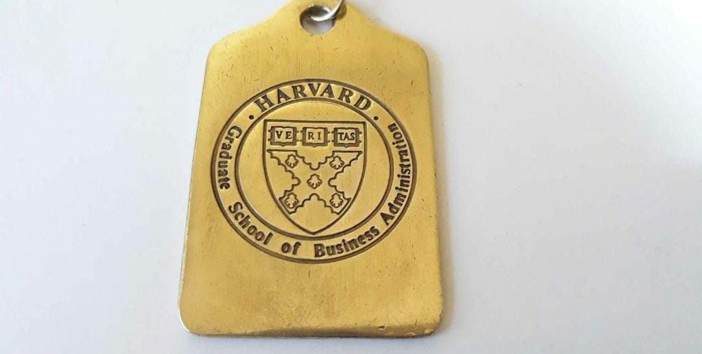 Breloc Chei Harvard University School Original , Bronz, copii