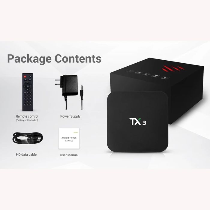 TV Box Tanix TX3 Gigabit ETHERNET!