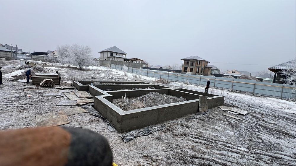 Заливка Фундамента