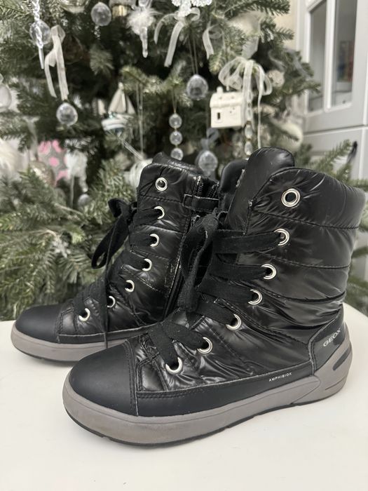 Кожаные сапоги и дутики ZARA, GEOX, TERVOLINA размер 35, 36, 37