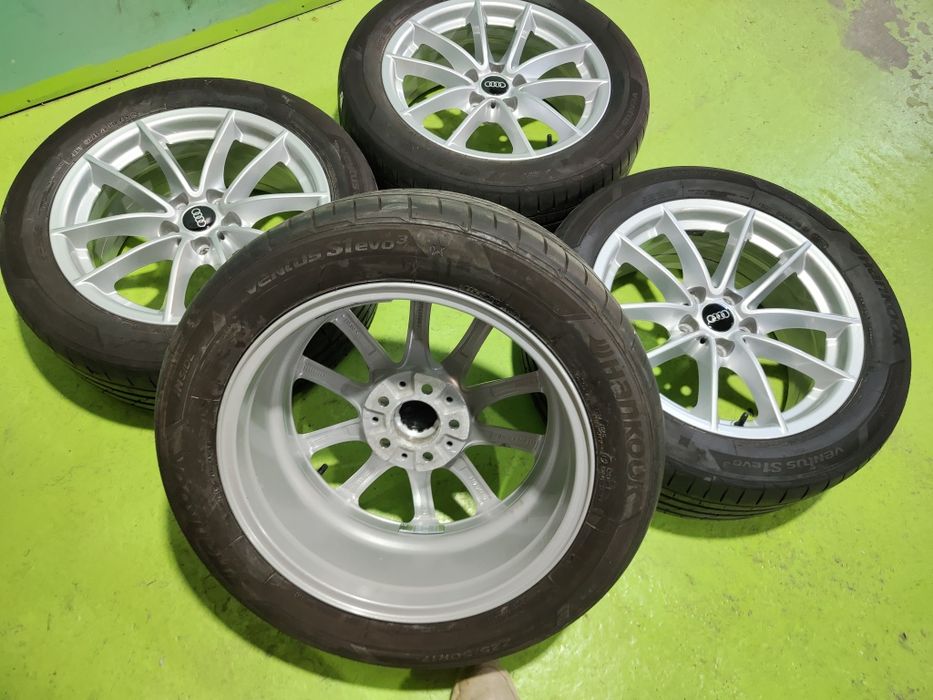 17 5x112 Audi A4 A5 A6 лети джанти 5х112 Ауди а4 а5 а6 225/50/17 летни гуми Hankook
