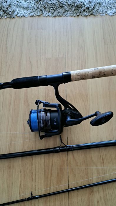 Lansetă By Dome Team Feeder Carp + Mulinetă Power Fighter Pro 6000