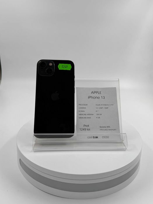 Apple iPhone 13 128 GB 99% Garantie 24 luni CashBox