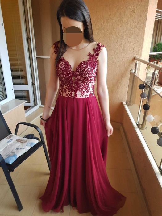 Дълга официална рокля