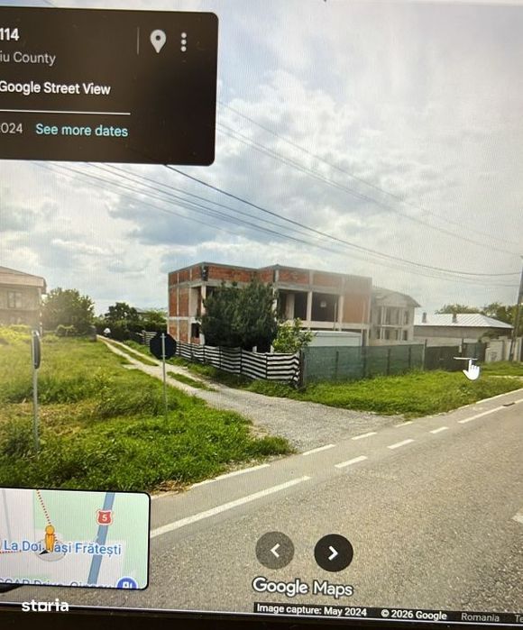 Teren 500 mp pentru casa Fratesti - Giurgiu