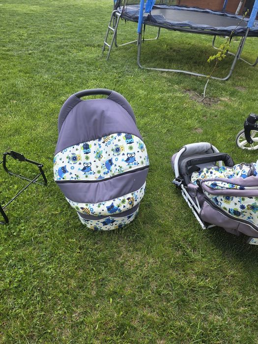 Carut bebe Carlo lux cu toate accesoriile