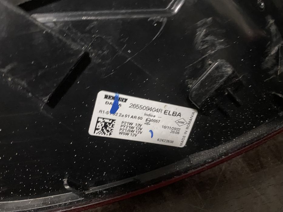 Stop dreapta Dacia Logan 3 facelift sedan berlina( logo nou)