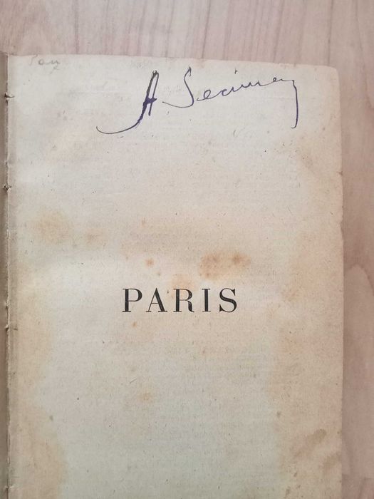 Carte Emile Zola din 1898