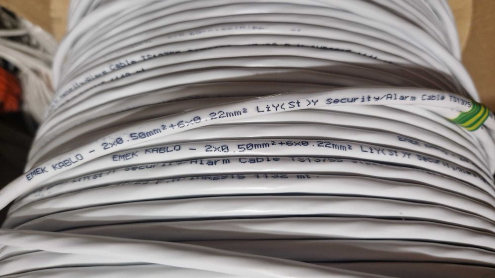 Cablu alarma 2x0.5 + 6x0.22 LiY(St)Y