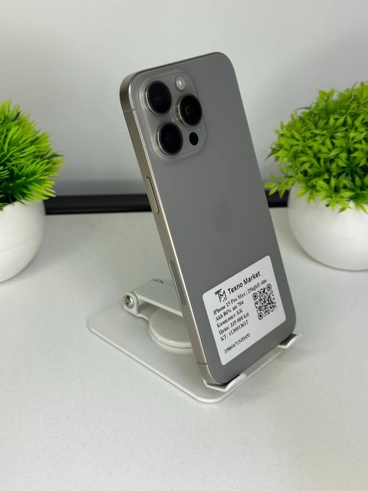 iPhone 15 Pro Max / 256 gb / Acb 86% / Цп: 704 / E-sim