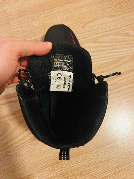 Ghete Dainese JB-Raptor 41