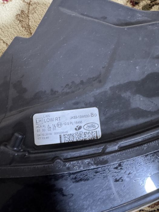 Фары на range rover sport