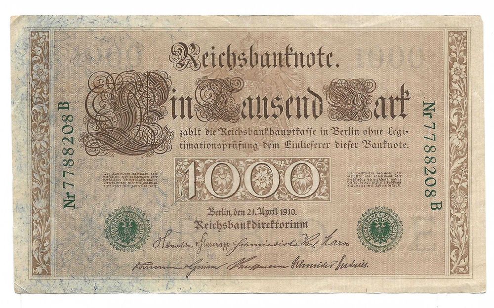 Super bancnote vechi Germania perioada Deutsches Reich si interbelica numismatica la doar 35 lei bucata la alegere sau 280 lei tot setul de 8 bancnote