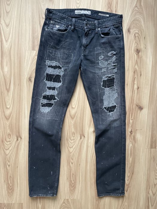 GUESS slim straight/мъжки дънки W33