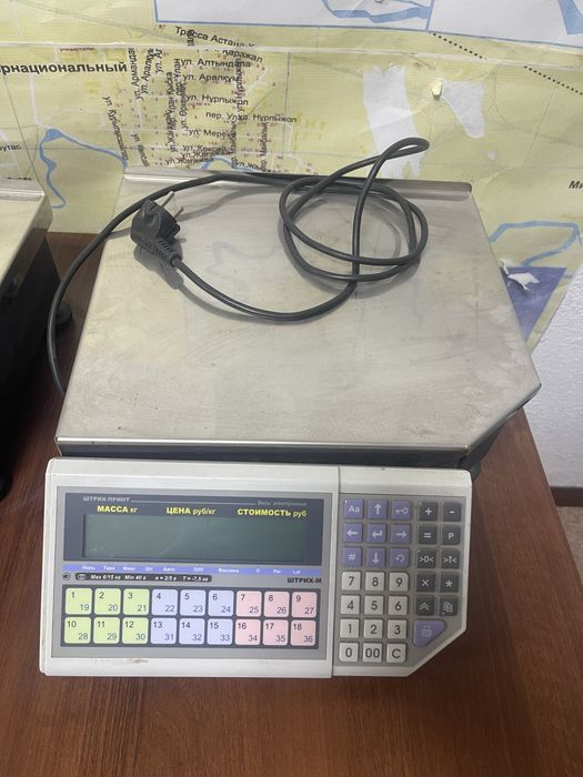 Элетронные весы шо стрих кодом