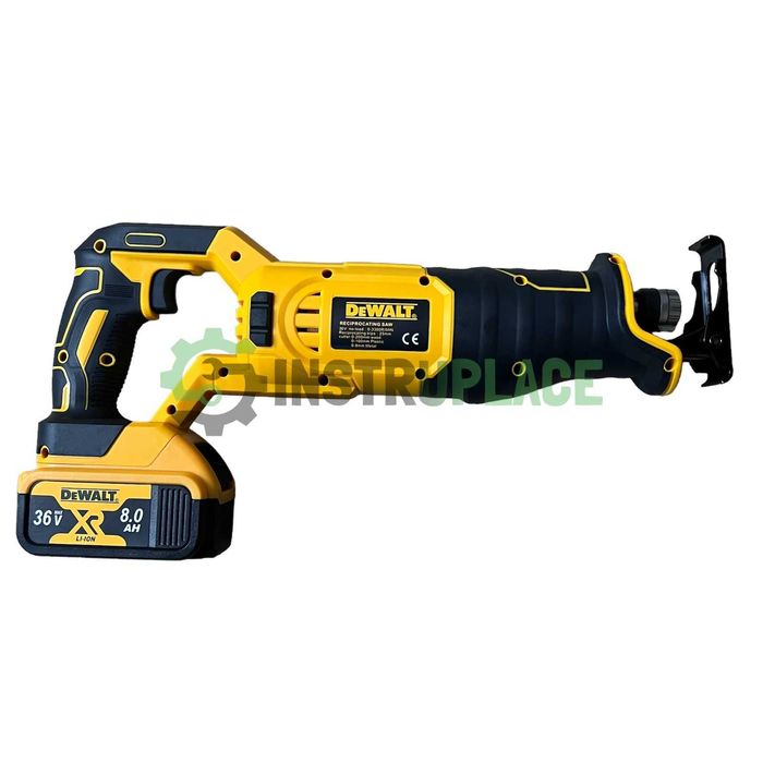 Акумулаторен Саблен Трион DeWALT 24V 6Ah Прав Трион Девалт TSTAK куфар