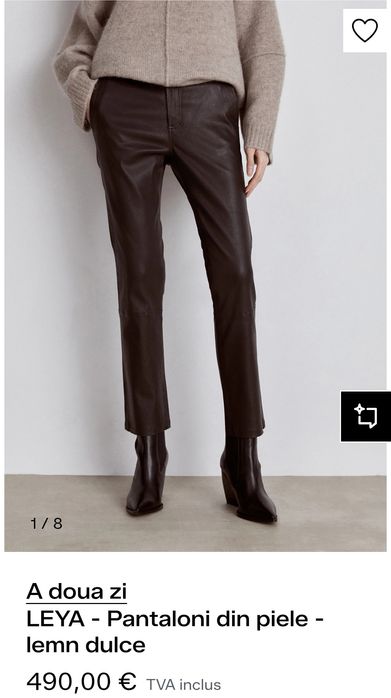 2ND day, Pantaloni piele naturala