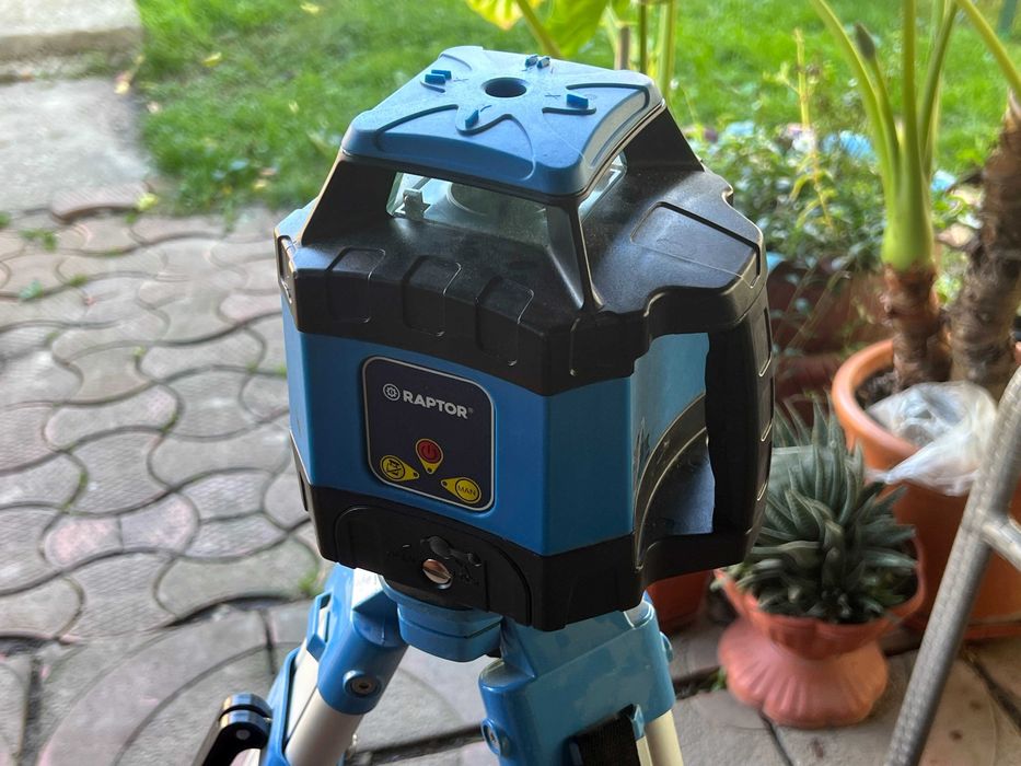 Laser rotativ Raptor 9764491 cu FR45, trepied, rigla, IP54 complet set
