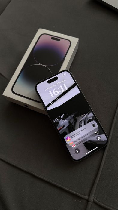 Iphone 14 pro с коробкой 512gb