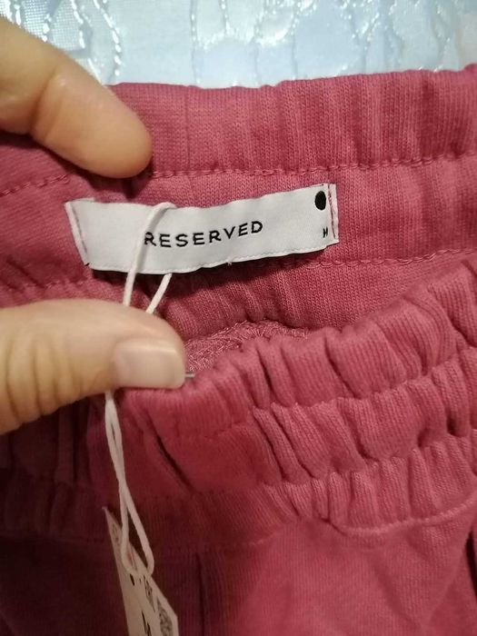 Pantaloni de trening culoare roz noi etichetă BUMBAC 100% mărimea M