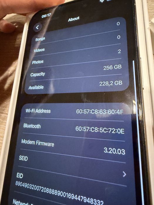 Vand Iphone 15 Pro Max Natural Titanium 256 GB