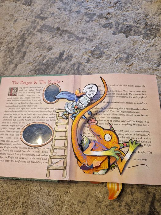 Carte popup engleza Dragon and Knight