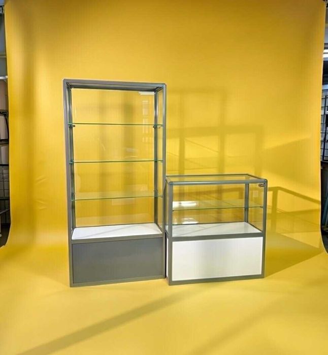 Стеклянные витрины, прилавки, лучшее заводское качество