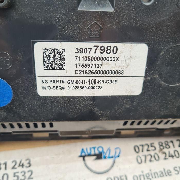 Ceas afisaj bord Europa Opel Astra K 1.6 cdti diesel