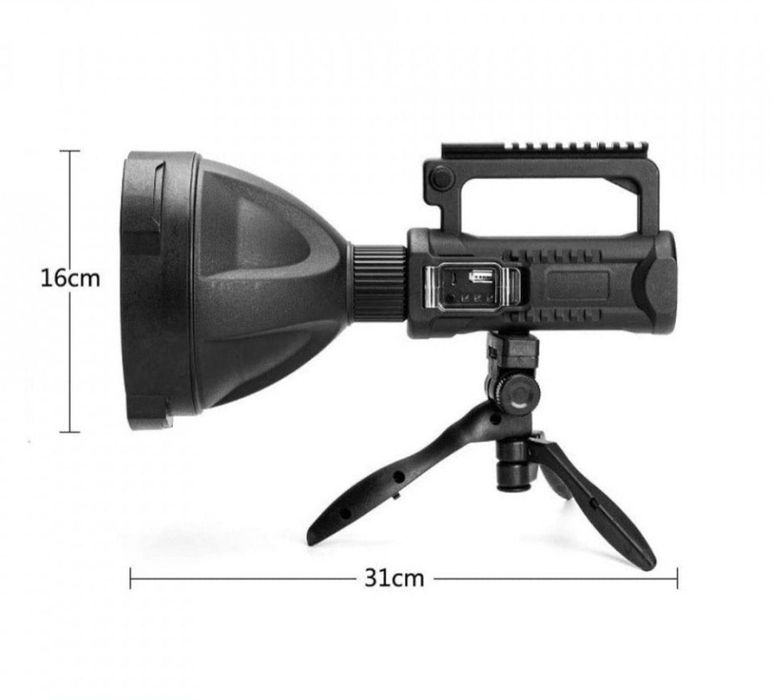 Lanterna led  reincarcabila, functie Powerbank, 4 moduri iluminare