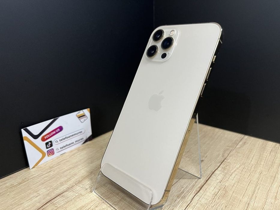 iPhone 12 Pro Max 256Gb Gold Second-Hand Bun 3 ani garanție, Telefoane