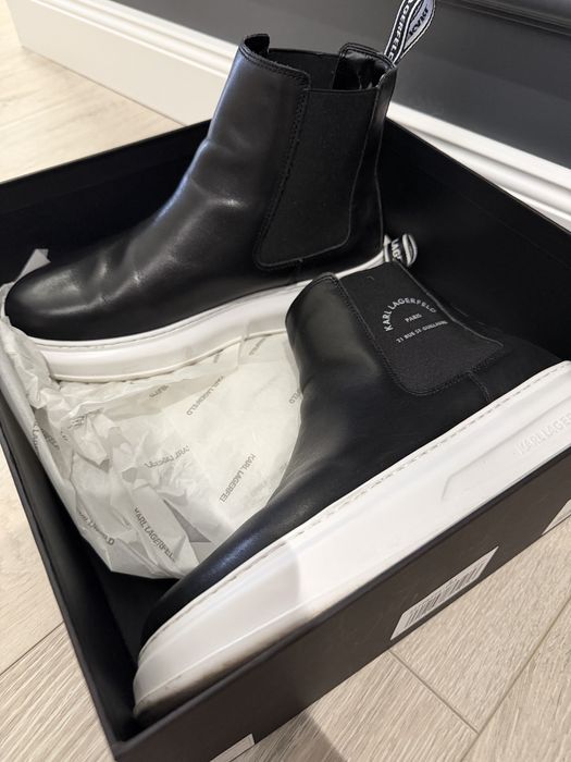 Ghete barbati Karl Lagerfeld, marime 42, stare impecabila