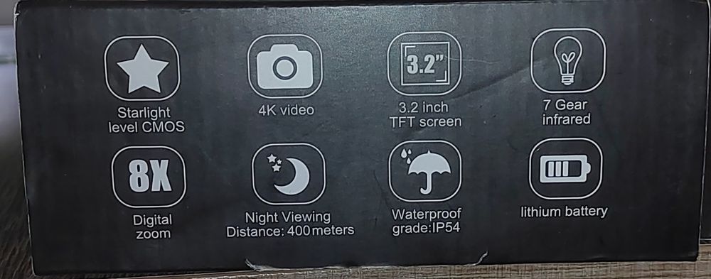 Binoclu 4k în perfectă stare.