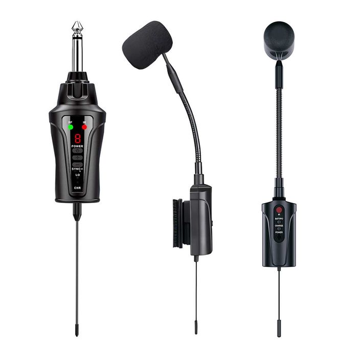 Wireless Сardioid microfon pentru Chitara guitar acustica si clasica ACEMIC AT-5 Shure