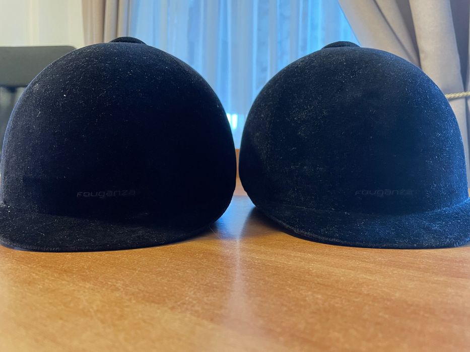 Toca Casca echitatie cu catifea neagra