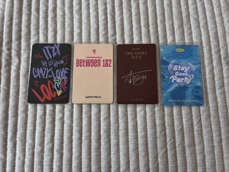 Официални Кпоп фотокартички - Twice, Itzy, Stayc, Iz*One