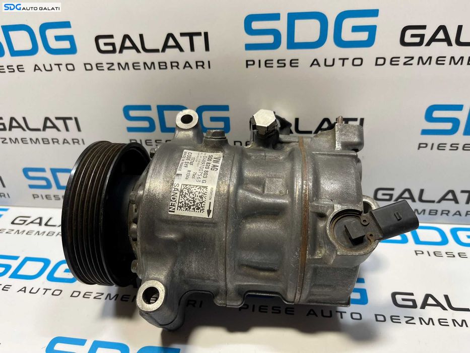 Compresor AC Aer Conditionat Clima Skoda Octavia 3 2013 - 2017 Cod 5Q0820803G [AV2883]