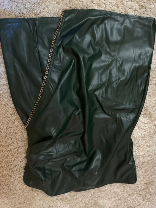 Кожена рокля Shein