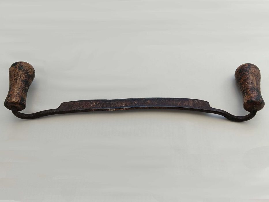 Старинни ковани брадва кривица / рокан