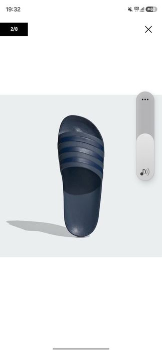 Шлепки Adidas заказывали из официального сайта размер 43