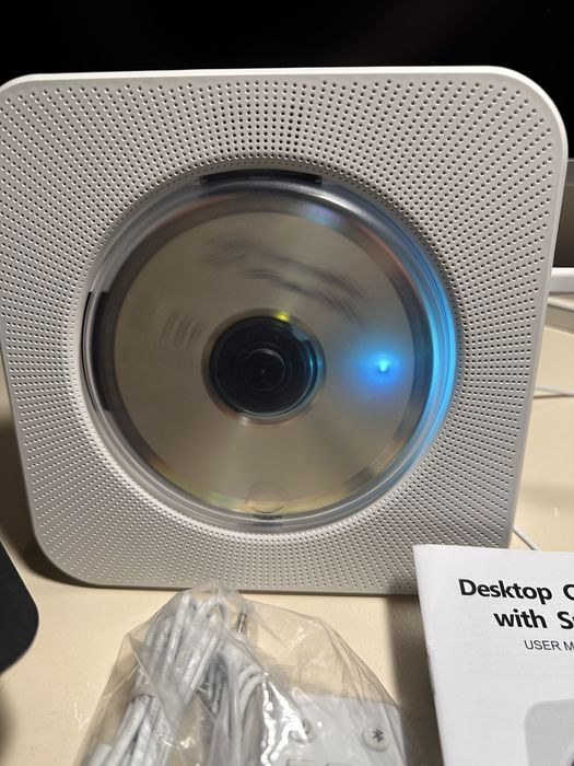 Mini cd player bluetooth radio aux nou