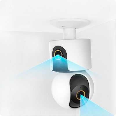 IP камера, видеокамера двойная Xiaomi Mi Camera C300 Dual 360 градусов