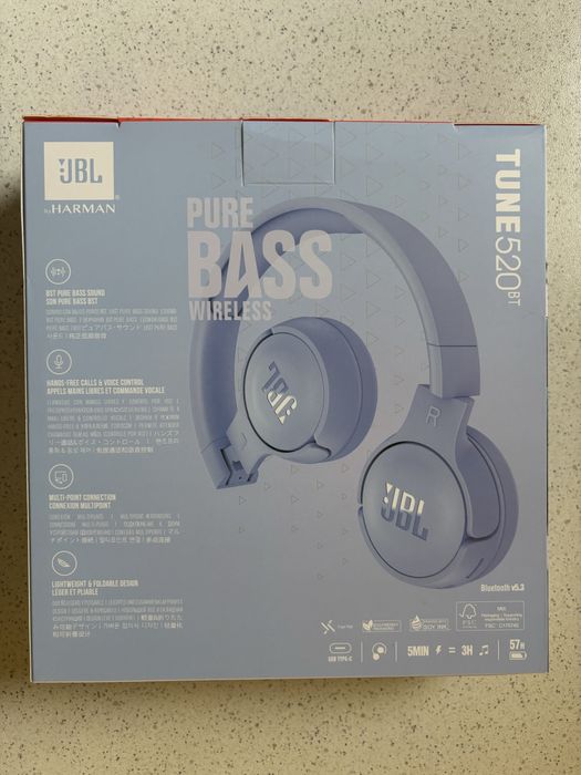 JBL Tune 520BT чисто нови